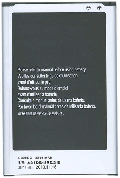Аккумулятор Vbparts (схожий с B800BC) для Samsung Galaxy Note 3 N9000 / N9005 3.8V 12.16Wh 009119 21368328