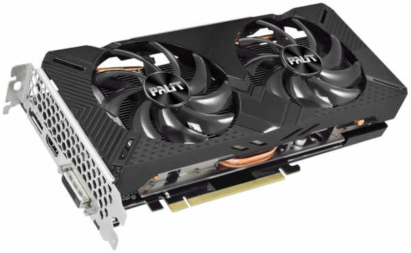 Видеокарта Palit GeForce GTX 1660 SUPER GP 6GB NE6166S018J9-1160A-1