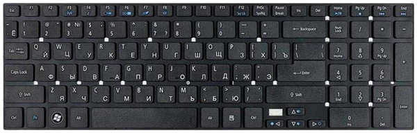 Клавиатура Vbparts для Acer Aspire 5755 / 5755G / 5830 / 5830G / 5830T / E5-571 / VN7-791 / VN7-791G 002999
