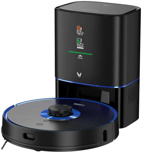 Робот-пылесос Viomi Vacuum Cleaner Robot S9 UV Black V-RVCLMD28C Vacuum cleaning Robot S9 UV 21396290
