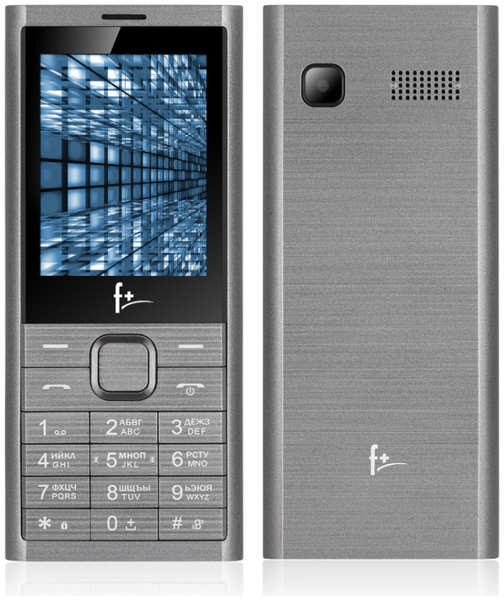 Сотовый телефон F+ B280 Dark Grey 21397878
