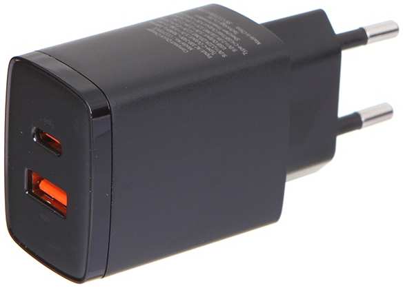 Зарядное устройство Baseus Compact Quick Charger U C 20W EU Black CCXJ-B01 21398449