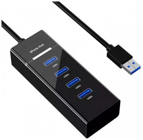 Хаб USB KS-is 1xUSB 3.0 3xUSB 2.0 F - USB 3.0 Type-A M 1.2m KS-728 21503620