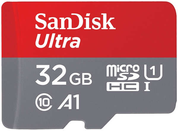 Карта памяти 32Gb - SanDisk Micro SDHC UHS-I SDSQUA4-032G-GN6MN 21504637