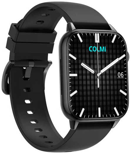 Умные часы Colmi C60 Silicone Strap -Black