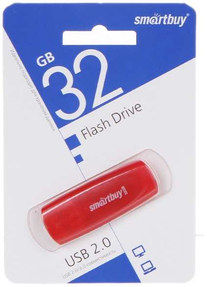 USB Flash Drive 32Gb - SmartBuy Scout SB032GB2SCR