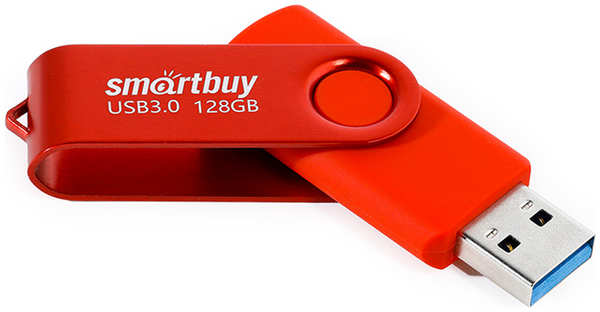 USB Flash Drive 128Gb - SmartBuy UFD 3.0 Twist Red SB128GB3TWR 21505374
