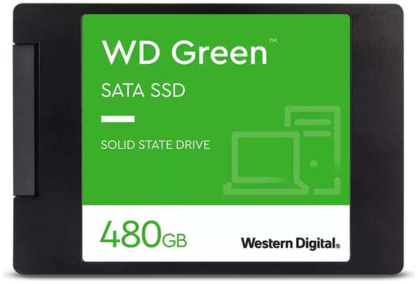Твердотельный накопитель Western Digital SSD 480Gb SATA WDS480G3G0A