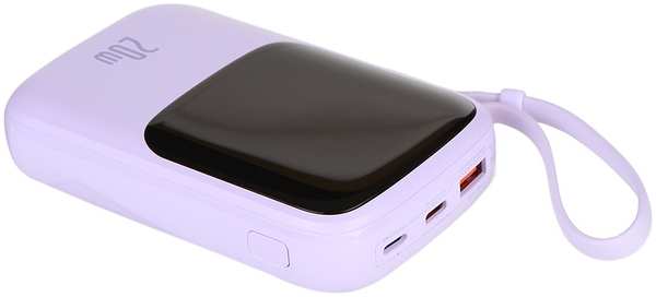 Внешний аккумулятор Baseus Power Bank Qpow Pro Digital Display Fast Charge 10000mAh 20W Purple PPQD020005 21506467