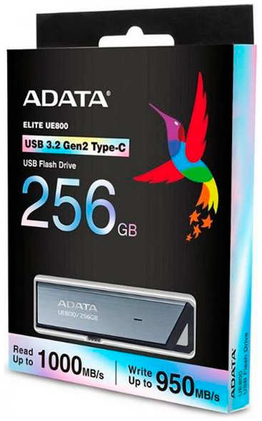 USB Flash Drive 256Gb - A-Data Elite UE800 Silver AELI-UE800-256G-CSG 21507220