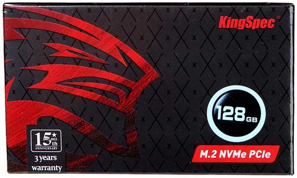 Твердотельный накопитель KingSpec SSD PCI-E 3.0 M.2 2280 0.9 DWPD 128Gb NX-128 21509305
