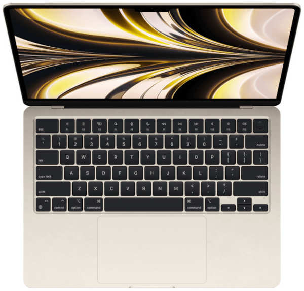 Ноутбук APPLE MacBook Air 13 (2022) (Английская раскладка клавиатуры) Starlight MLY13 (Apple M2/8192Mb/256Gb SSD/Wi-Fi/Bluetooth/Cam/13.6/2560x1664/Mac OS) MacBook Air 13 2022 MLY13 21511372