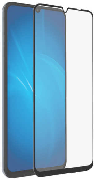 DF-GROUP Закаленное стекло DF для Honor X7 Full Screen+Full Glue Black Frame hwColor-135