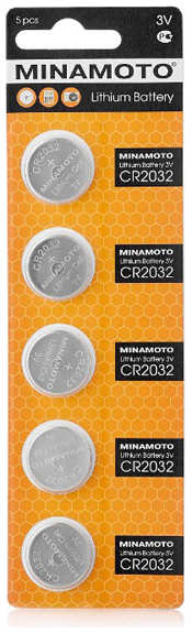 Батарейка CR2032 - Minamoto CR2032/5BL (5 штук) MM CR2032/5BL 21513588