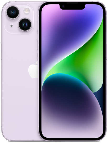 Сотовый телефон Apple iPhone 14 128 ГБ, Dual: nano SIM + eSIM, фиолетовый iPhone 14 128Gb 21515441