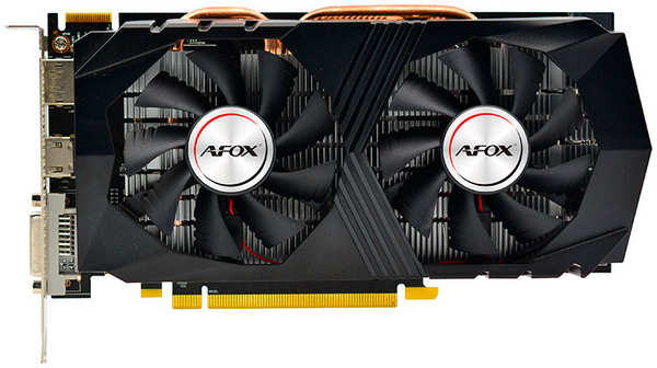 Видеокарта Afox AMD Radeon R9 370 860Mhz PCI-E 3.0 4096Mb 1600Mhz 64 bit DVI-D HDMI VGA AFR9370-4096D5H4 21515584