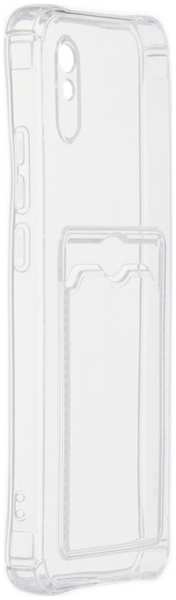 Чехол Zibelino для Xiaomi Redmi 9A Silicone Card Holder Case Transparent ZSCH-XMI-RDM-9A-CAM-TRN 21518119
