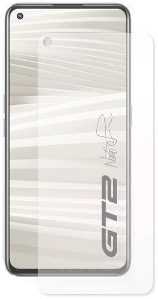 Гибридное защитное стекло Krutoff для Realme GT2 273116