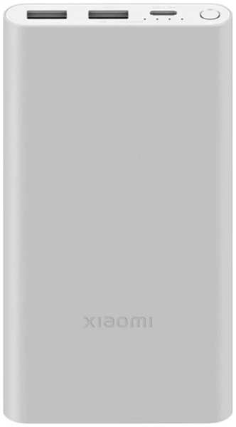 Внешний аккумулятор Xiaomi Mi Power Bank 10000mAh Silver PB100DZM