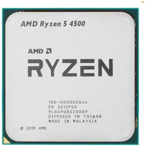Процессор AMD Ryzen 5 4500 (3600MHz/AM4/L3 8192Kb) 100-000000644 OEM 21522150