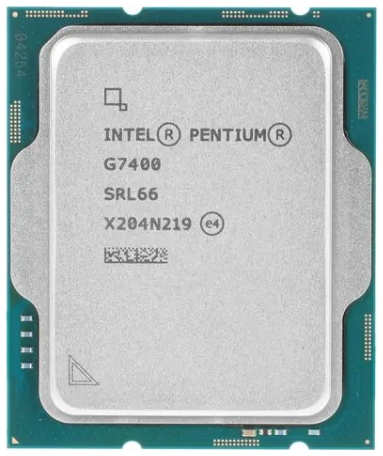 Процессор Intel Pentium Gold G7400 (3700MHz/LGA1700/L3 6144Kb) OEM 21522233