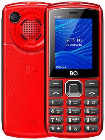 Сотовый телефон BQ 2452 Energy Red Black 21529493