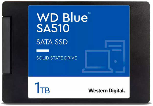 Твердотельный накопитель Western Digital Blue SA510 1Tb WDS100T3B0A 21529994