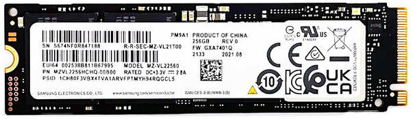 Твердотельный накопитель Samsung PM9A1 512Gb MZVL2512HCJQ (OEM)