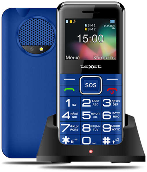 Сотовый телефон teXet TM-B319 Blue 21534016