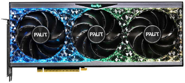 Видеокарта Palit GeForce RTX 4070 Ti GameRock 2310MHz PCI-E 4.0 12288Mb 21000MHz 192-bit HDMI 3xDP NED407T019K9-1045G 21535927