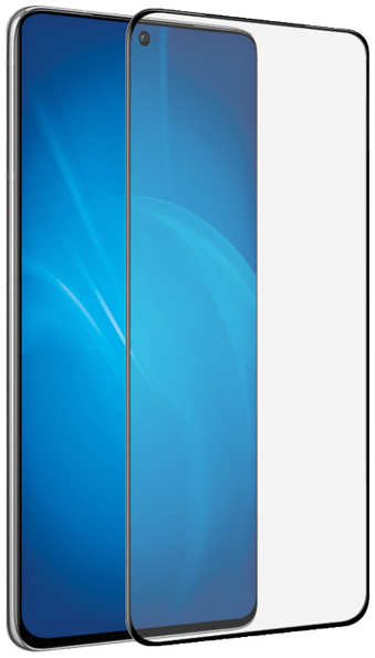 DF-GROUP Закаленное стекло DF для Samsung Galaxy S21 FE (5G) Fullscreen+Fullglue Black sColor-123 21540797