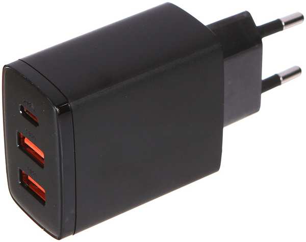 Зарядное устройство Baseus Compact Quick Charger 2xUSB USB Type-C 30W EU Black CCXJ-E01 21542707