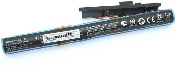 Аккумулятор Vbparts (схожий с Z1402) для Acer Aspire One 14 10.8V 2200mAh OEM 082229 21547561
