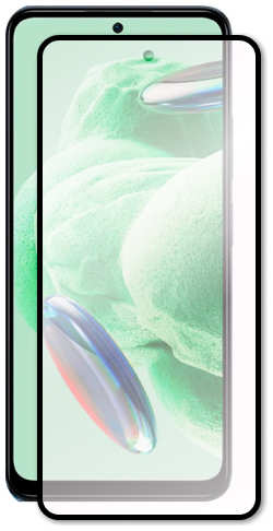 Защитное стекло Barn&Hollis для Xiaomi Redmi Note 12 Full Screen Full Glue Black УТ000033283 21551224