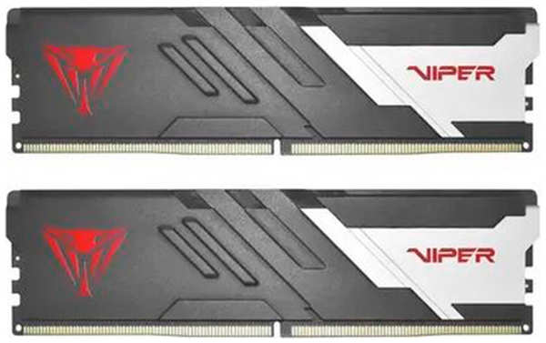 Модуль памяти Patriot Memory Viper Venom Black DDR5 DIMM 5200Mhz PC5-41600 CL40 - 64Gb (2x32Gb) PVV564G520C40K 21556098