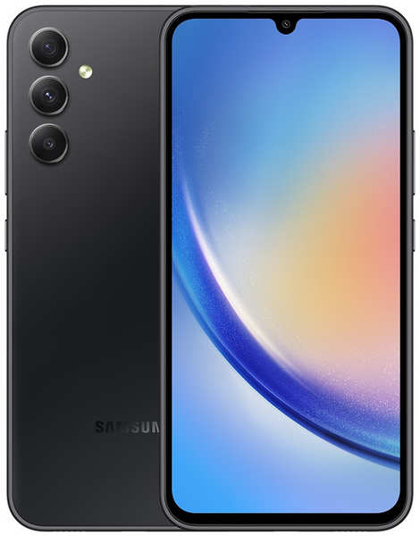 Сотовый телефон Samsung SM-A346 Galaxy A34 6/128Gb Black 21557652