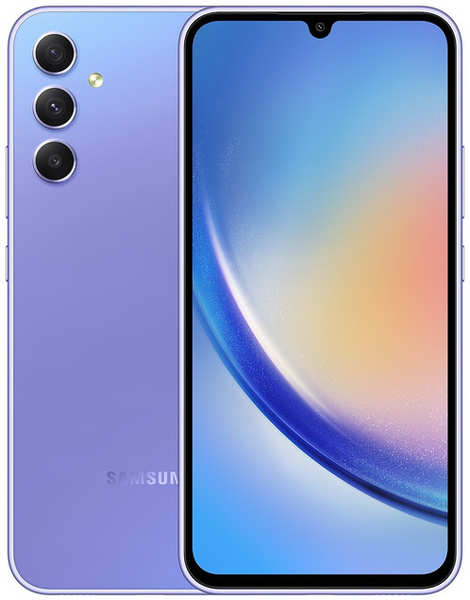 Сотовый телефон Samsung SM-A346 Galaxy A34 6/128Gb Lavender 21557659
