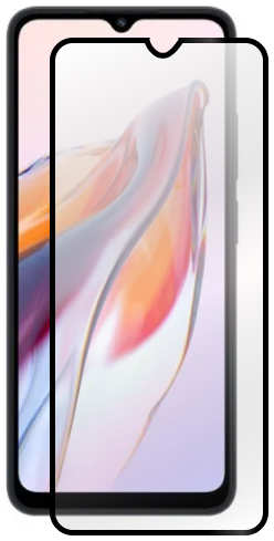 Защитное стекло Red Line для Xiaomi Redmi 12C Full Screen Tempered Glass Full Glue Black УТ000034001 21558221