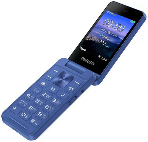 Сотовый телефон Philips Xenium E2602 Blue 21559457