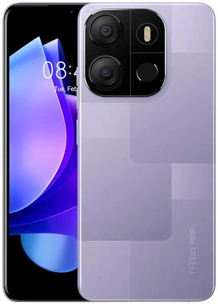 Сотовый телефон Tecno Pop 7 2/64Gb BF6 Nebula Purple 21559500