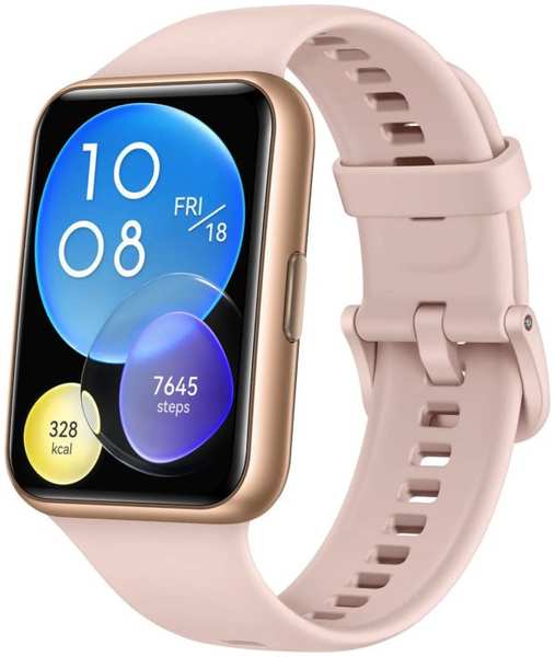 Умные часы Huawei Watch Fit 2 Yoda-B09S Sakura Pink Silicone Strap 55028915 21570183