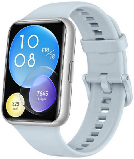 Умные часы Huawei Watch Fit 2 Yoda-B09S Isle Blue Silicone Strap 55028918 21570185