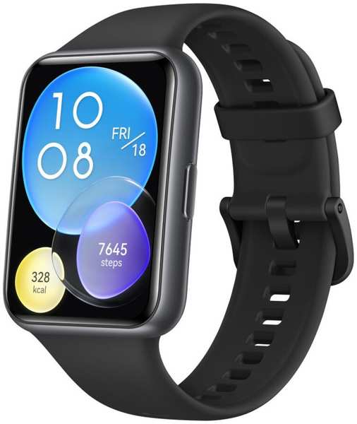 Умные часы Huawei Watch Fit 2 Yoda-B09S Midnight Silicone Strap 55028916