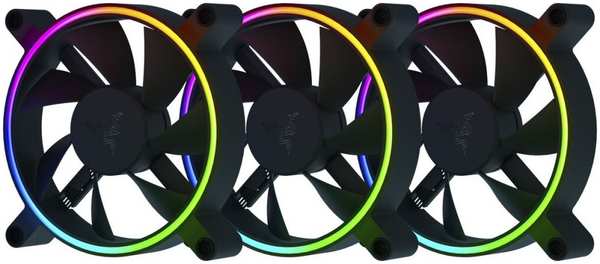 Вентилятор Razer Kunai Chroma RGB 120mm LED 3 Fans RC21-01810100-R3M1 21574308