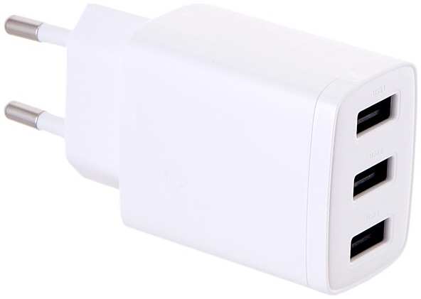 Зарядное устройство Baseus Compact Charger 3U 17W EU White CCXJ020102 21575940