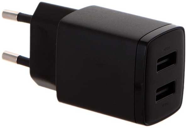Зарядное устройство Baseus Compact Charger 2U 10.5W EU Black CCXJ010201 21575944