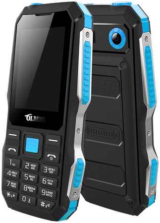 Сотовый телефон Olmio X04 Black-Blue 43990
