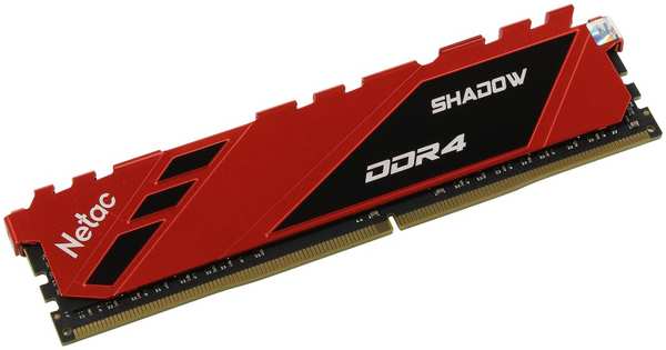 Модуль памяти Netac Shadow DDR4 DIMM 3200Mhz PC25600 CL16 - 16Gb NTSDD4P32SP-16R 21587209