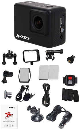 Экшн-камера X-Try XTC391 EMR Real 4K WiFi Autokit ХТС391