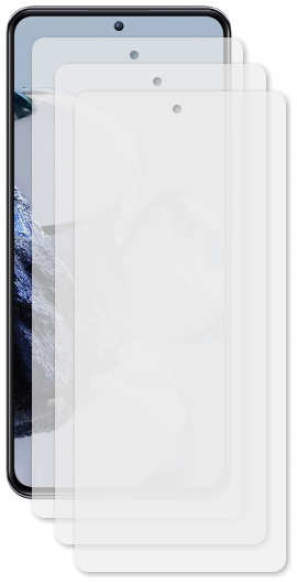 Гибридное защитное стекло Krutoff для Xiaomi 12T Pro 3шт Matte 339771 21593587